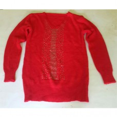 Sweater with glitter
