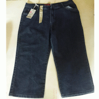 Dark Blue 3/4 Jeans